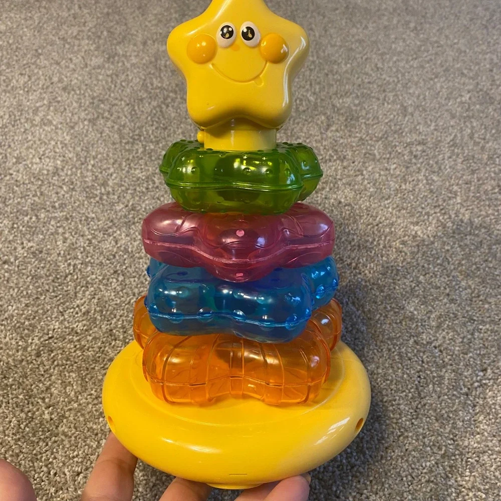 Rare 2004 Fisher‎ Price Little Superstar Classical Stacker Musical Light Up Toy